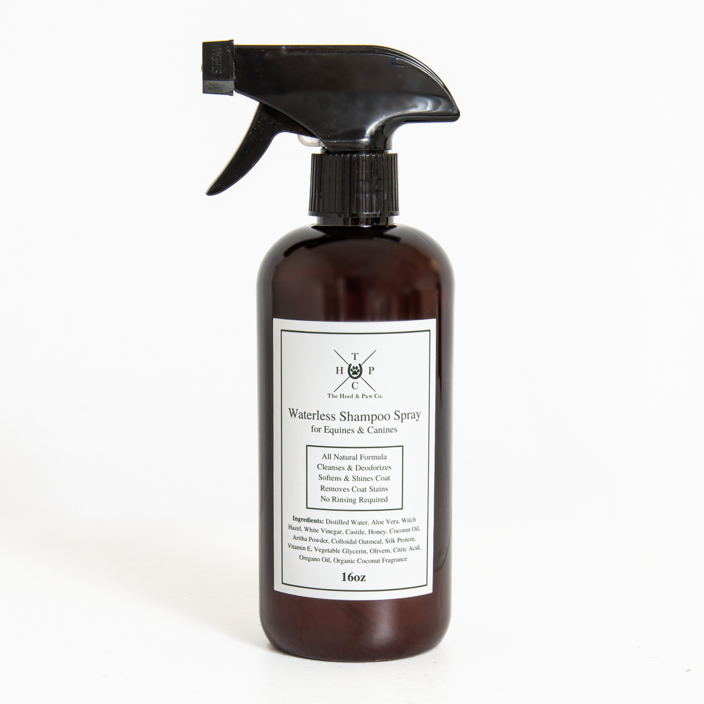 Waterless Shampoo Spray for Dogs & Horses The Hoof & Paw Co.