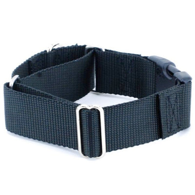 1.5″ Nylon Buckle Martingale Dog Collars (Multiple Color Options) 2 Hounds Design