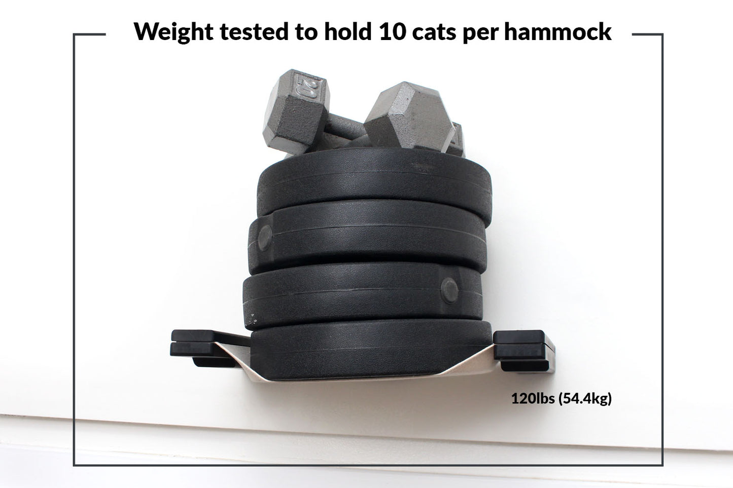 The Double Decker - Cat Hanging Bed Set Cat Hammock Catastrophic Creations