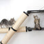 The Crossroads - Cat Wall Scratcher - Tree with Ramp Cat Condo Catastrophic Creations