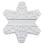 Snowflake Nylon Dog Chew Toy for Aggressive Chewers | USA Made & FDA Compliant Snowflake Nylon Toy - White Nylon Dog Toys SodaPup/True Dogs, LLC