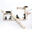 The Crossroads - Cat Wall Scratcher - Tree with Ramp Cat Condo Catastrophic Creations