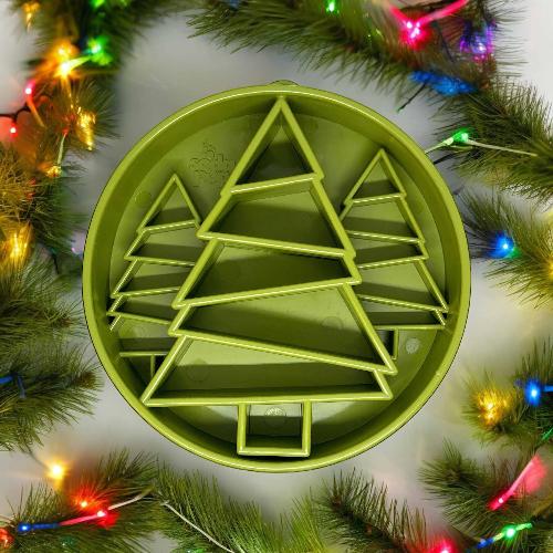 Pine Tree Christmas eBowl Deep Slow Feeder Dog Bowl for Enrichment | USA Made EBOWL SodaPup/True Dogs, LLC