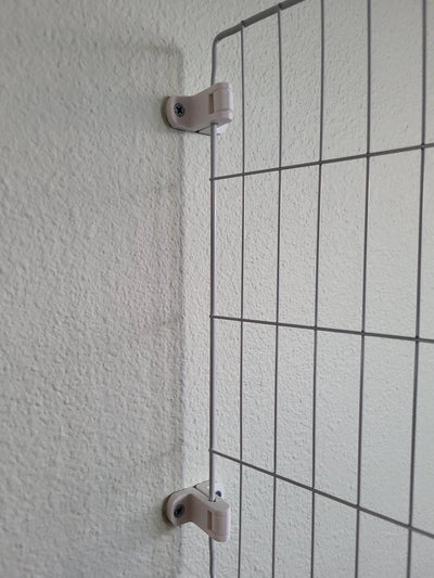 C&C Cage Wall Mount Brackets (4-Pack) – Guinea Pigs, Ferrets & Small Pets Xpen Hardware Bunny Business