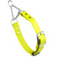 Biothane Adjustable Martingale Collar with Metal Buckle Safety Yellow Dog Collars Dogline