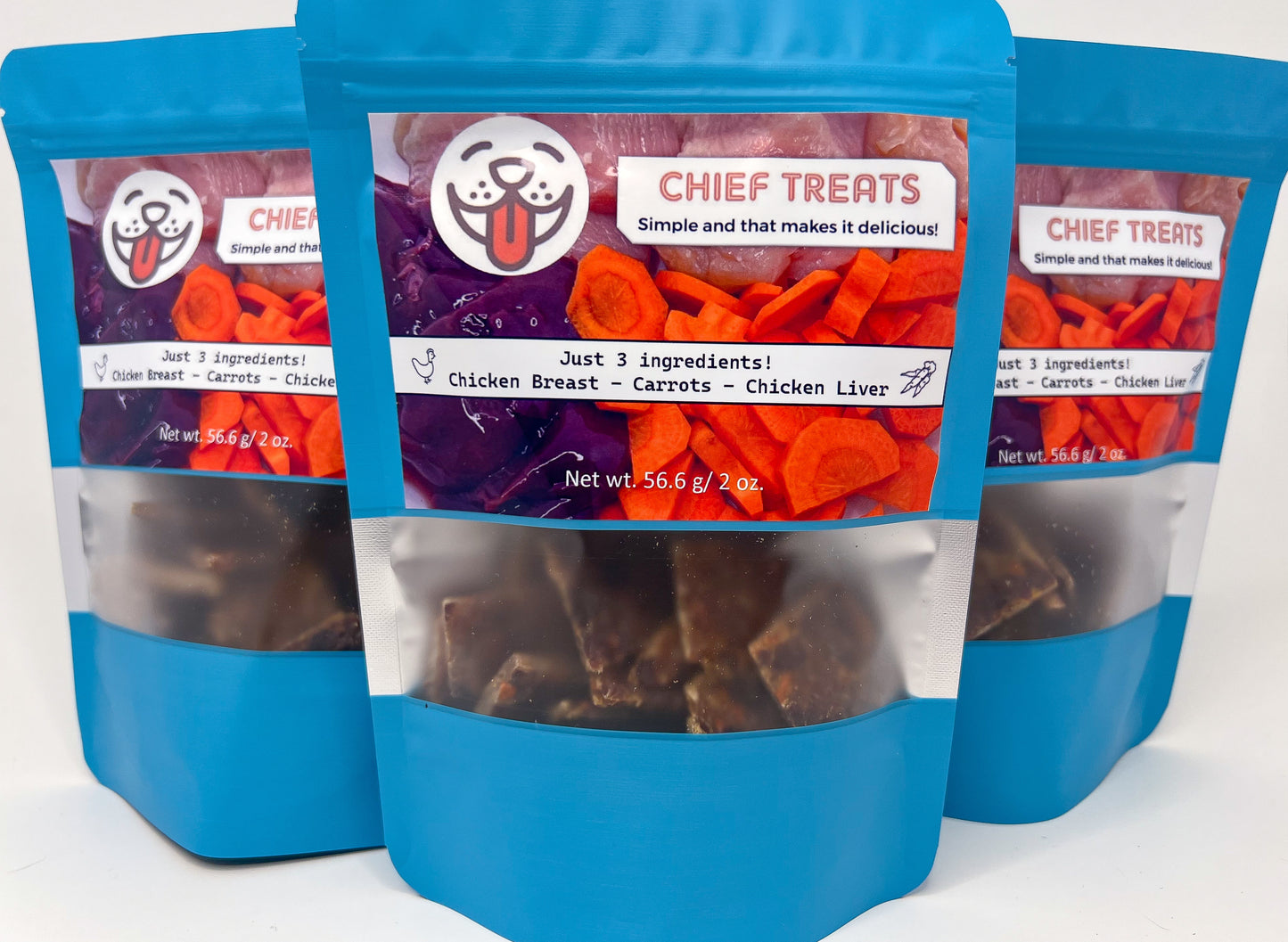 Chief's Favorite Handmade Chicken Jerky for Dogs and Cats Dog and Cat treats Chief’s Treats and Pet Supplies